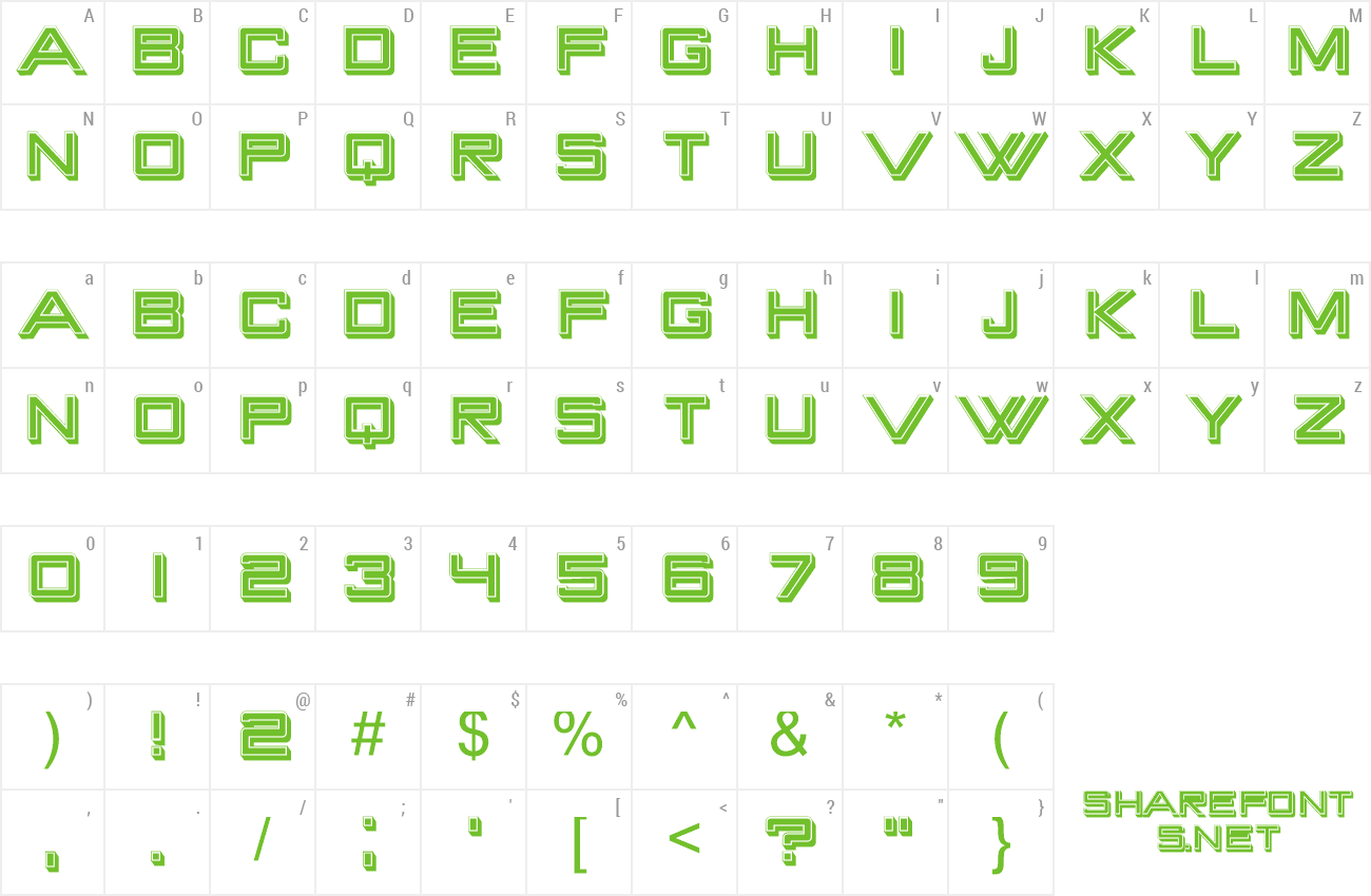 Font Maintal preview