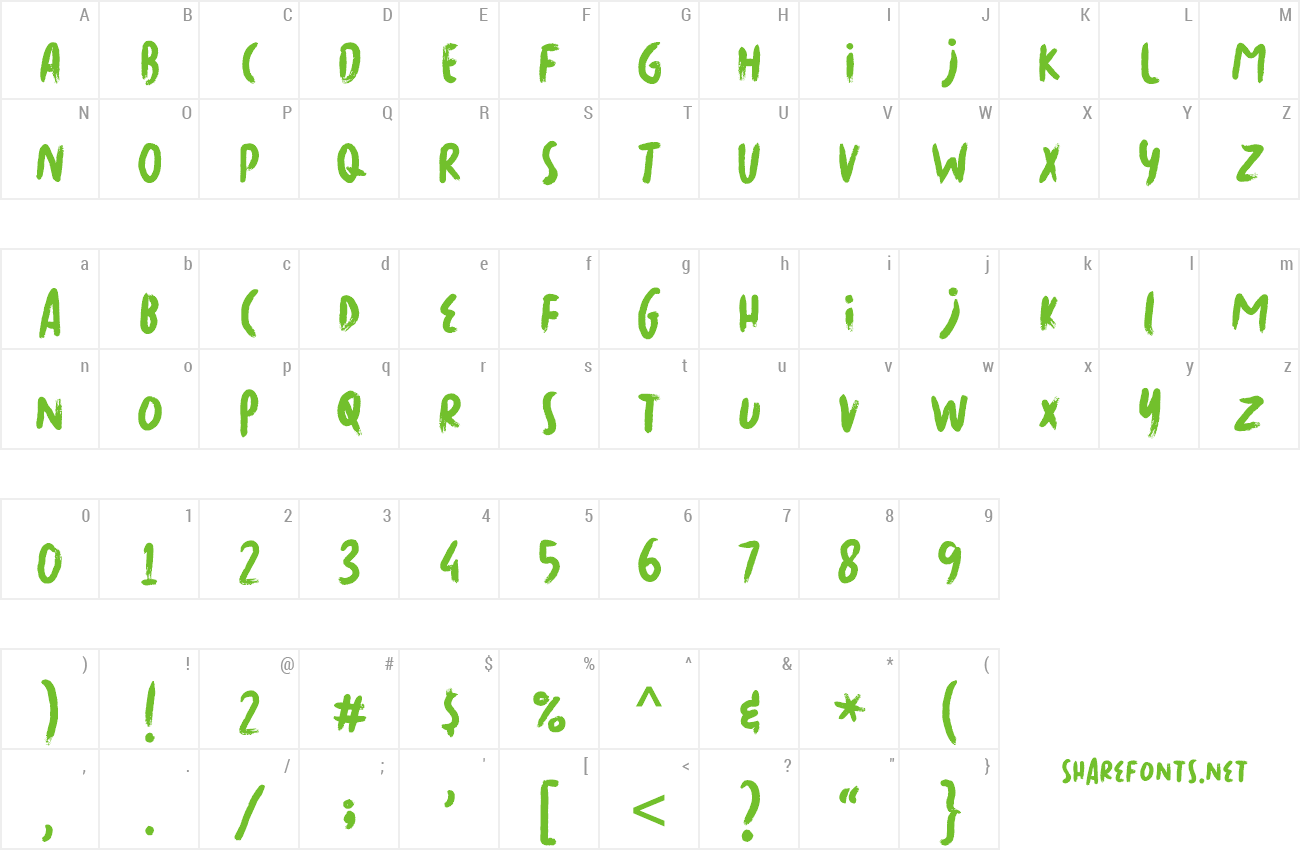 Font Paris Rebel preview