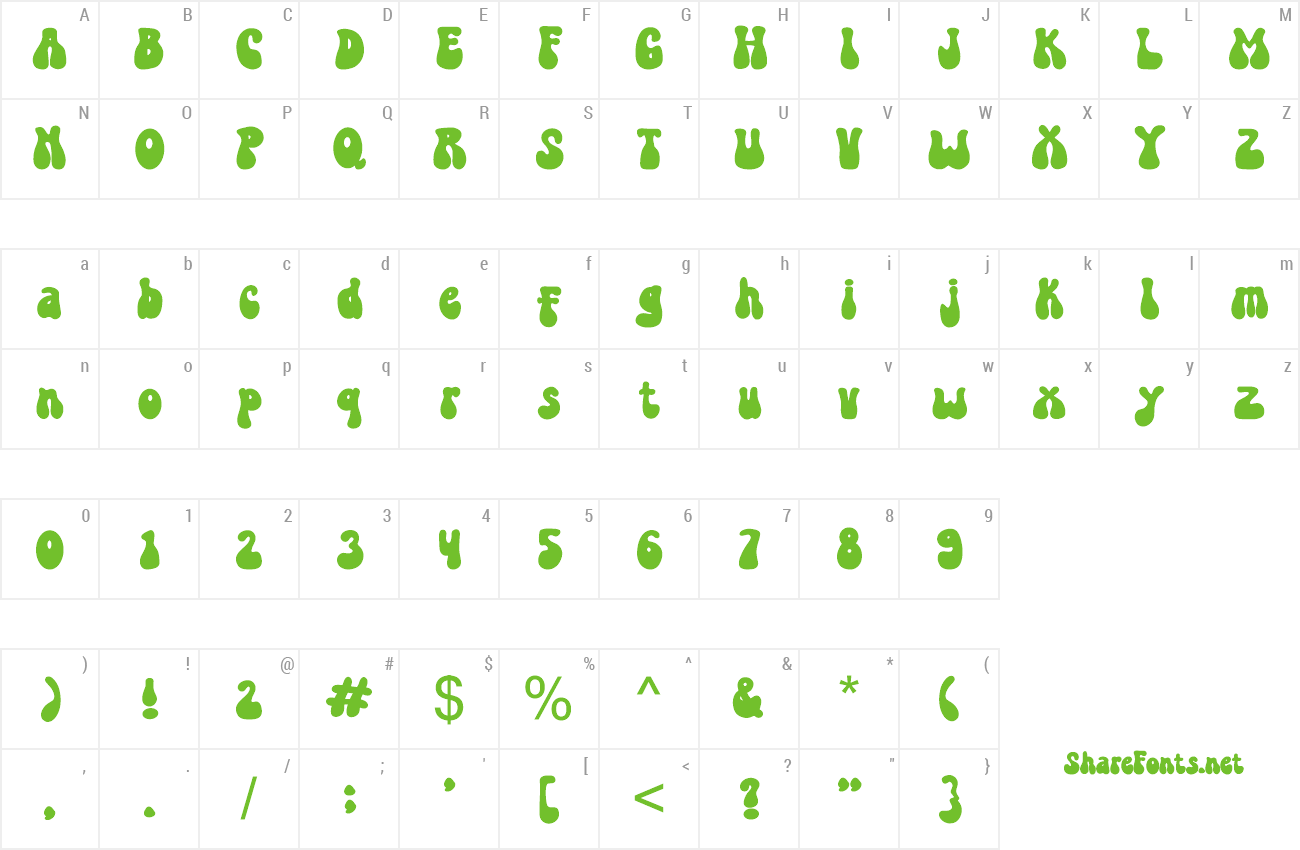 Font Retro Power preview