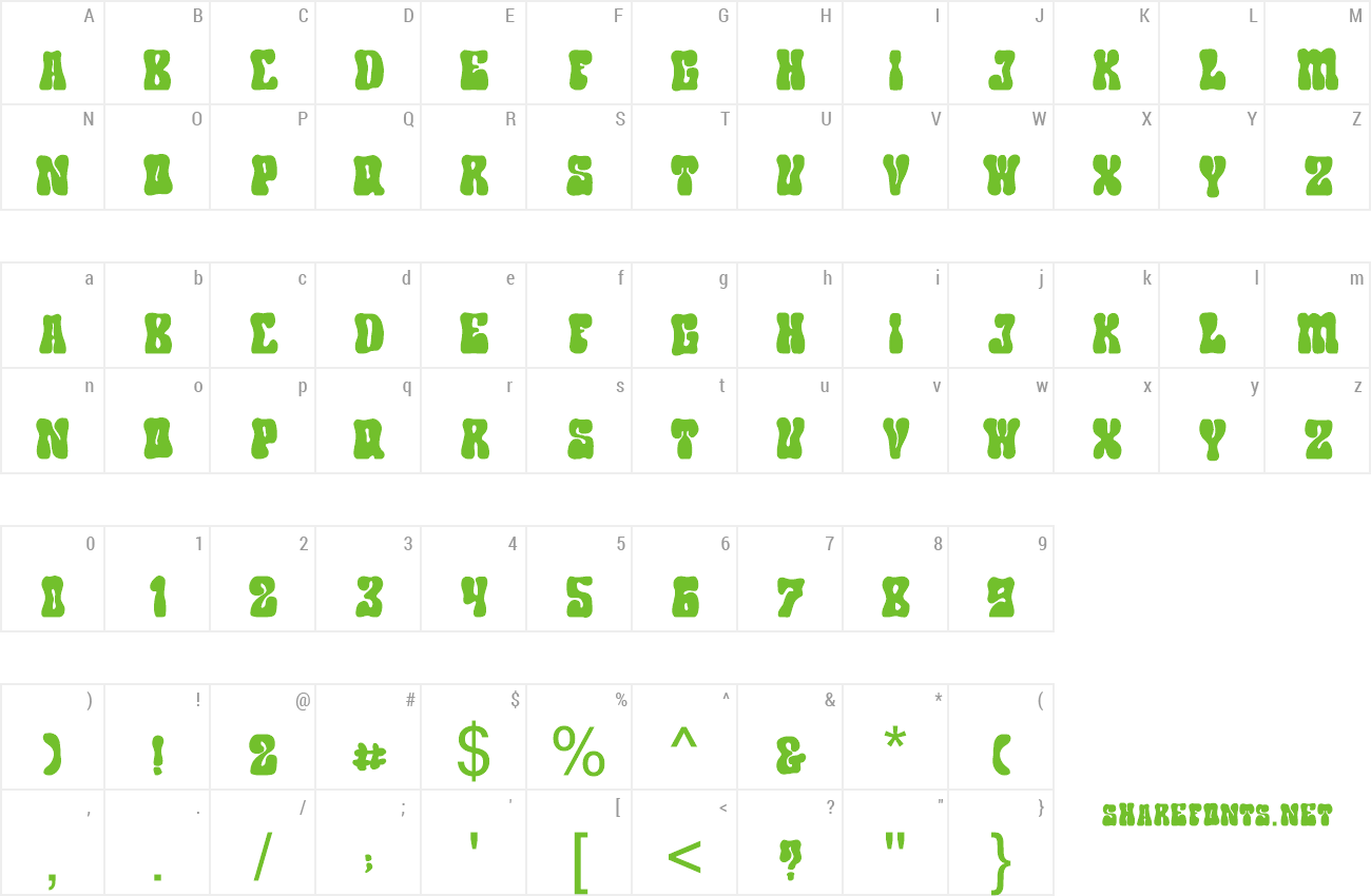 Font Salatiga preview