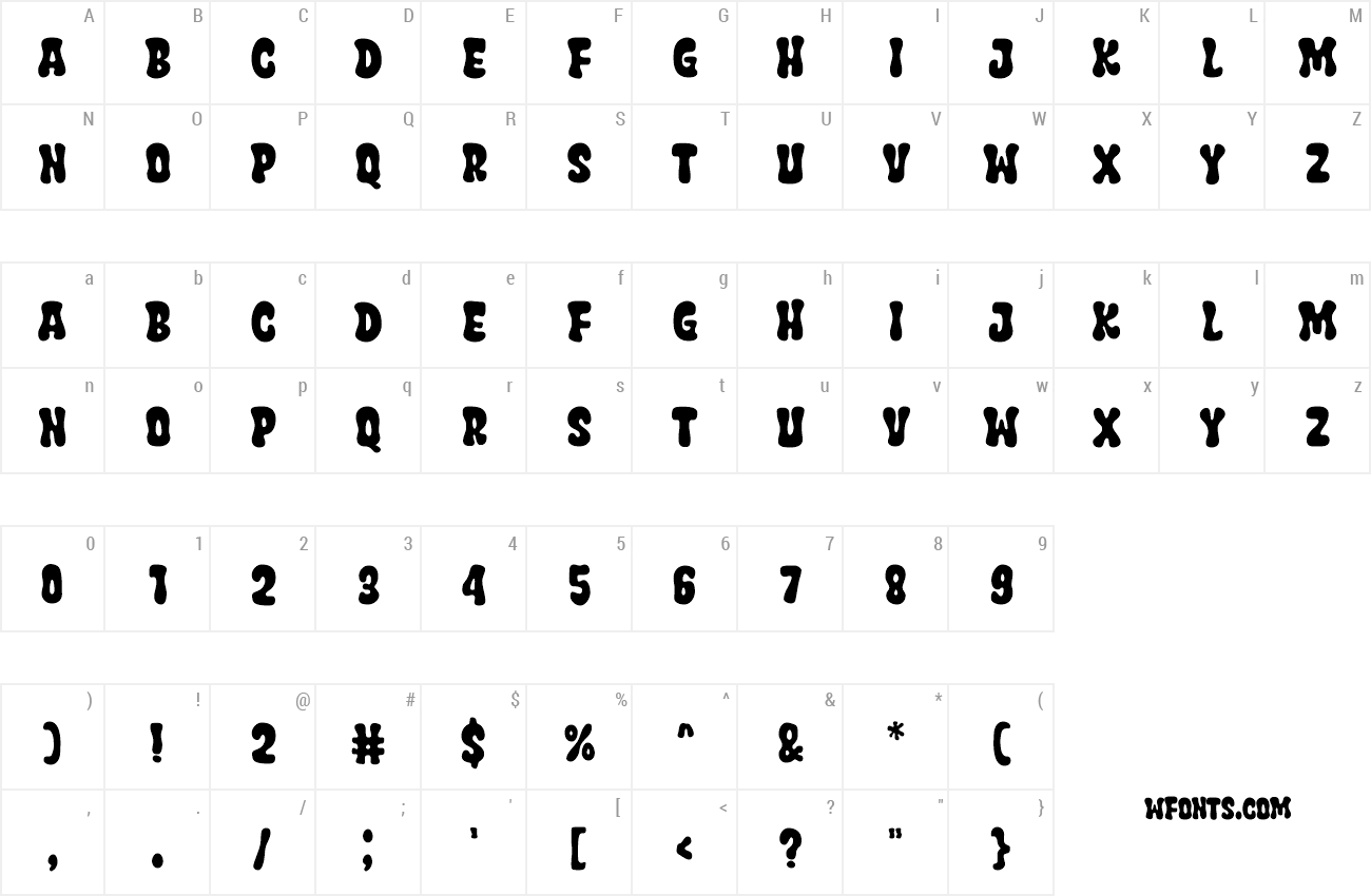 Super Basic Font | wfonts.com - download free