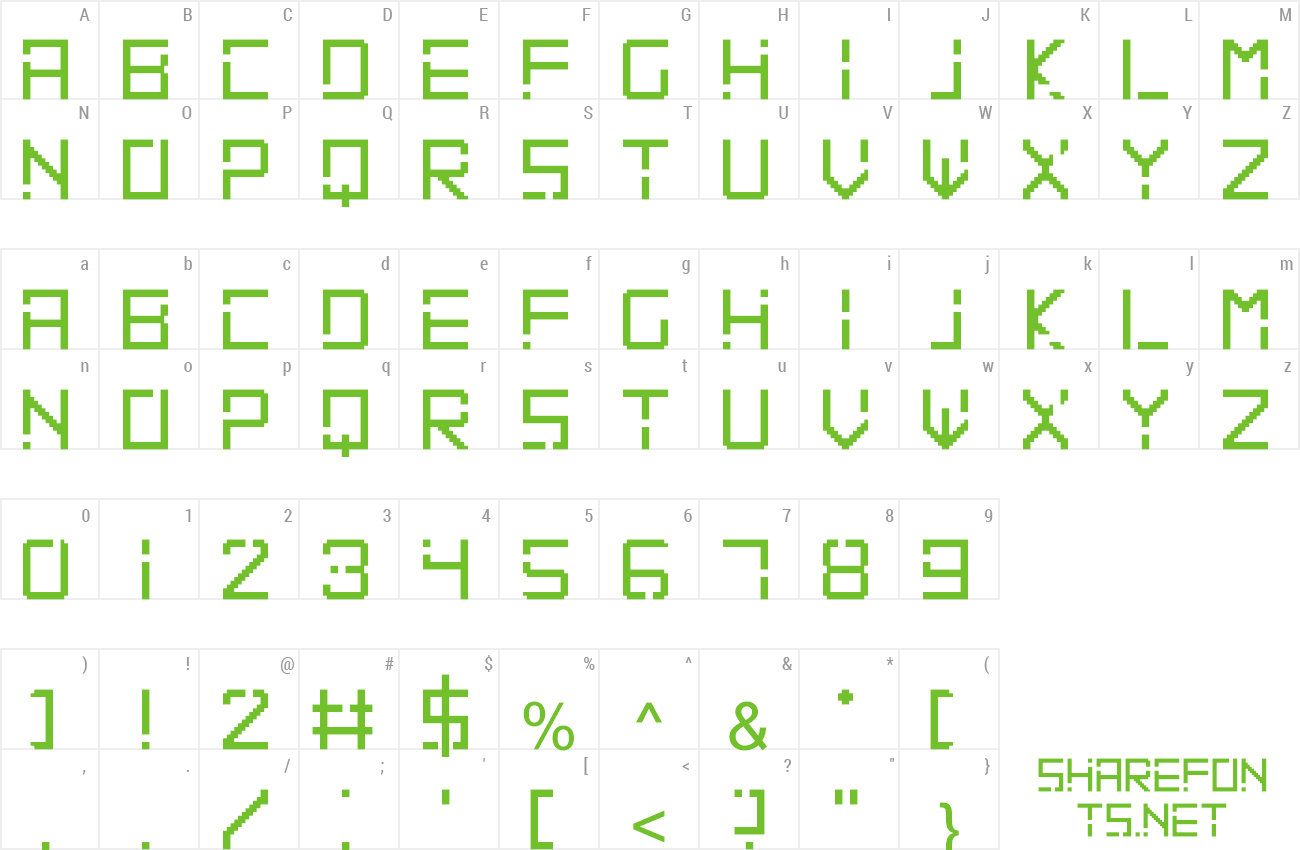 Font Skin Tags preview