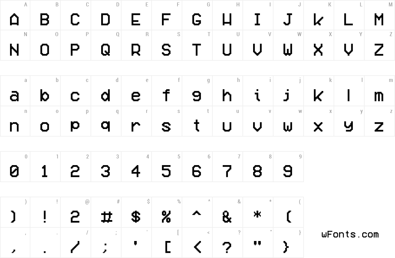 VHS VCR OSD Font Wfonts Download Free