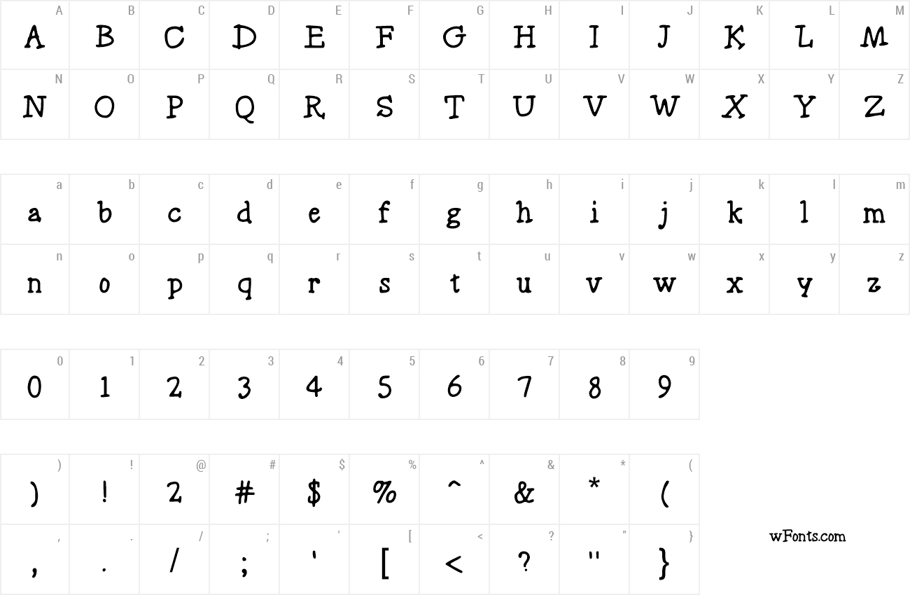 Sunday Letters Font | wfonts.com - download free