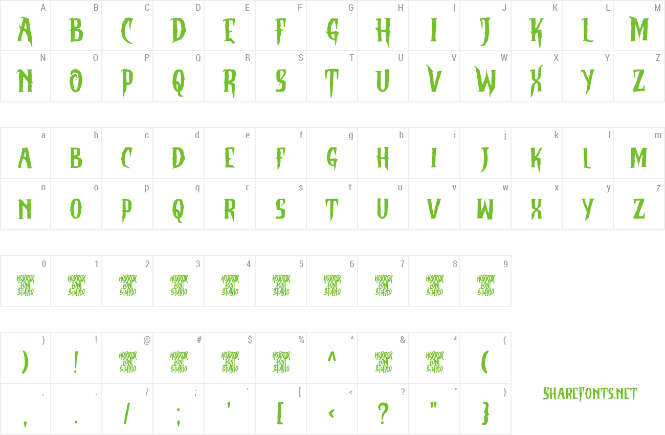 Font Christmare preview