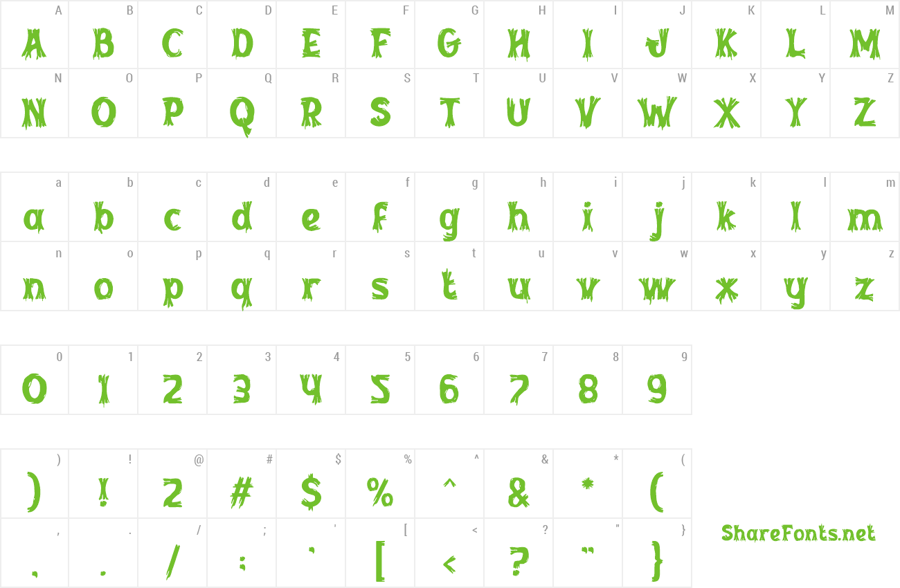 Font Inked Whimsy preview