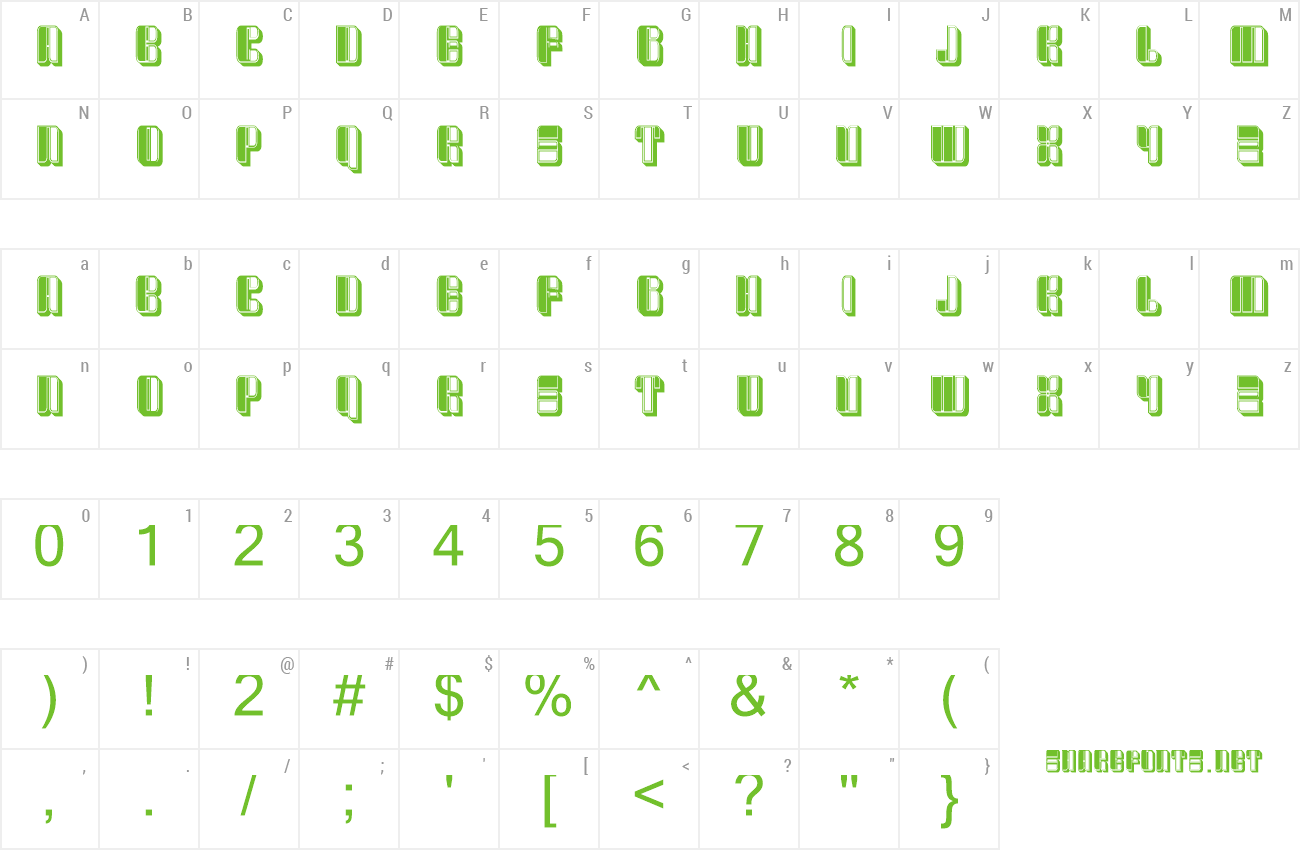 Font Tragedy preview