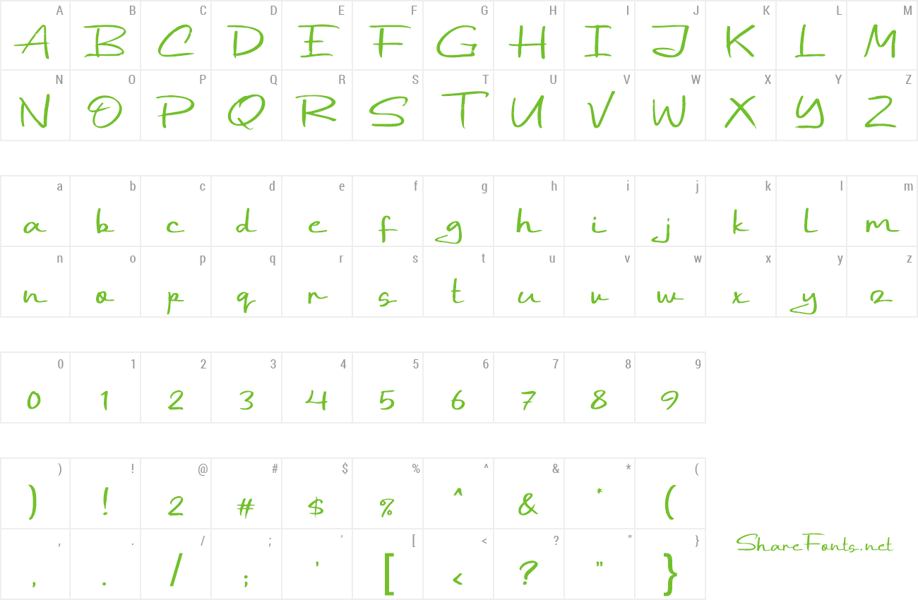 Font Beatday preview