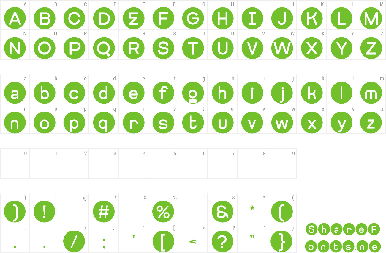 Font Getboreg Spare preview