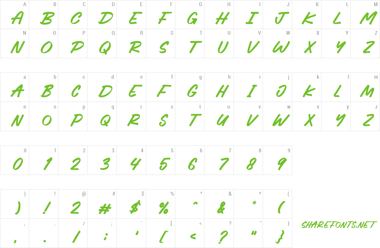 Font NCL Bovage Toiqora preview