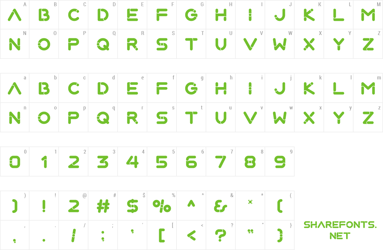 Font Nixmat preview
