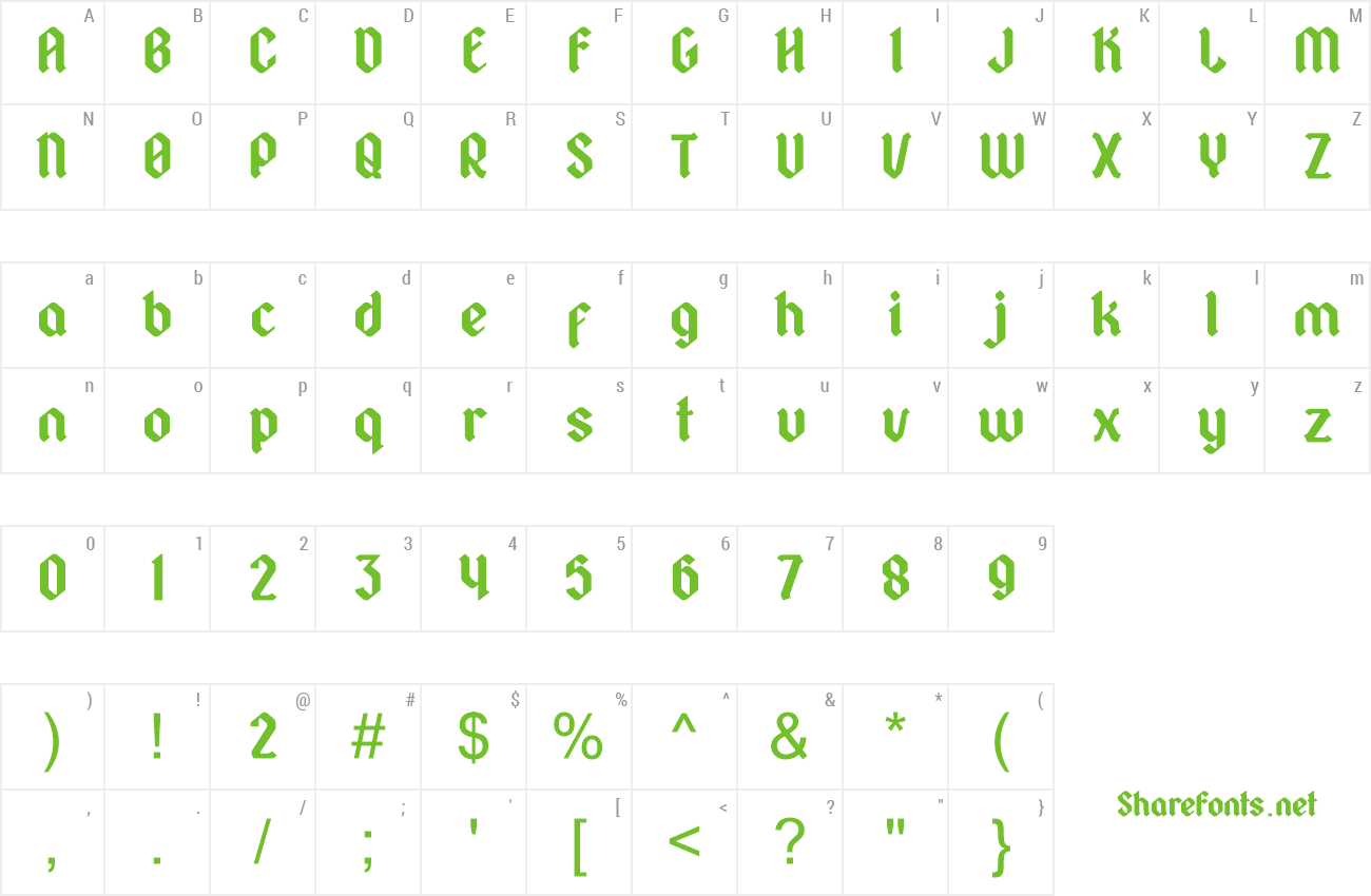 Font Styleturn preview