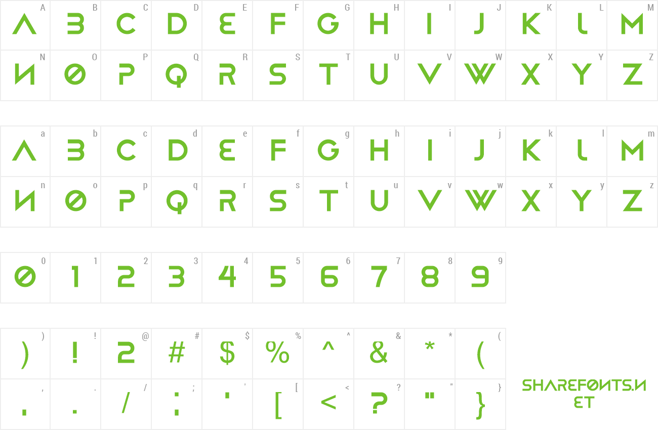Font Computerist preview