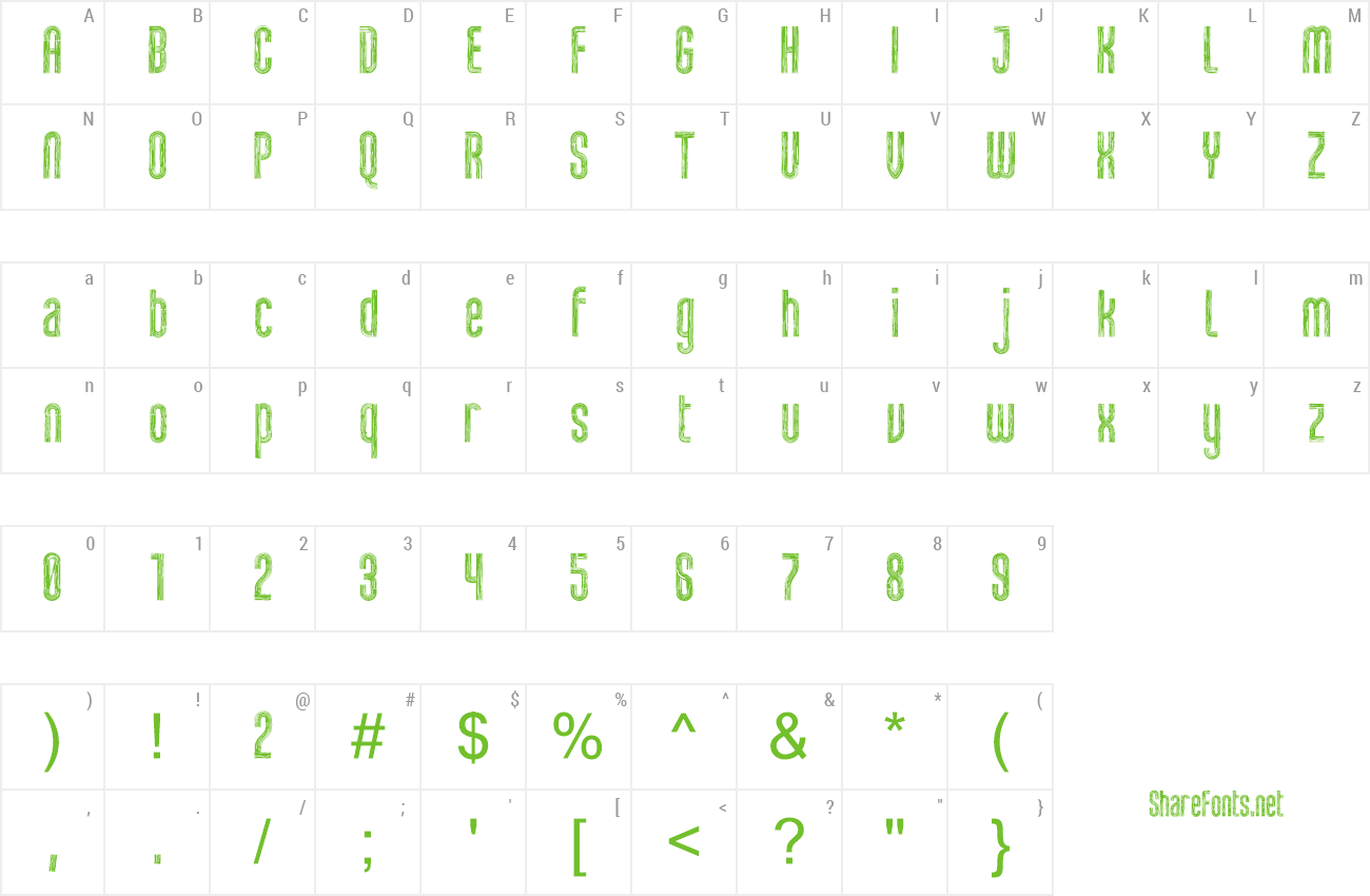 Font Haudrey preview