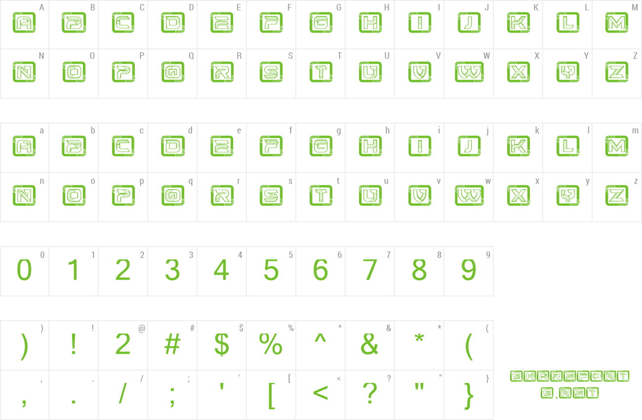 Font Hornets Capitals preview