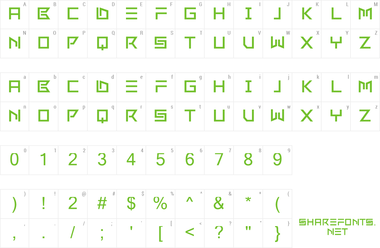 Font Orchestric preview