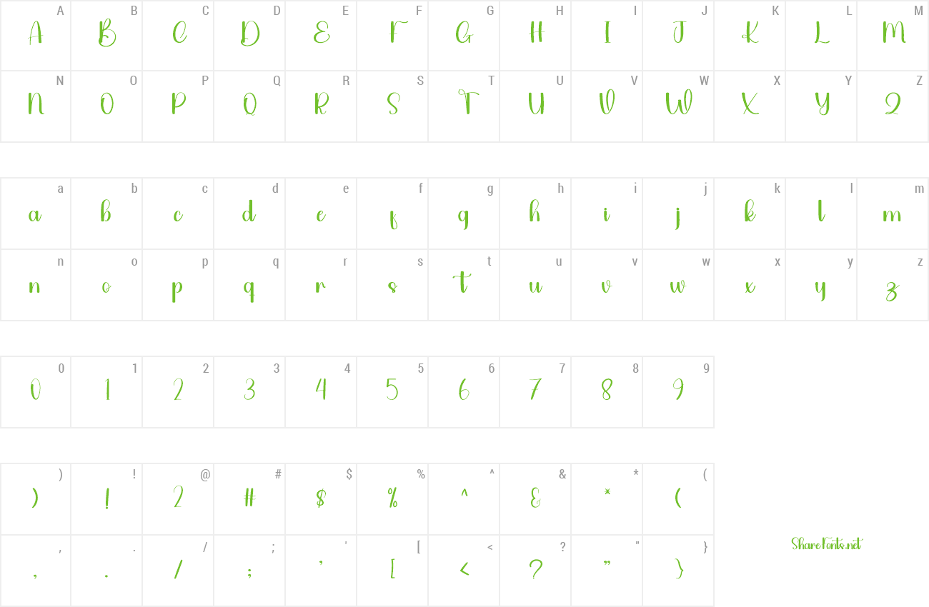 Font Waiting preview