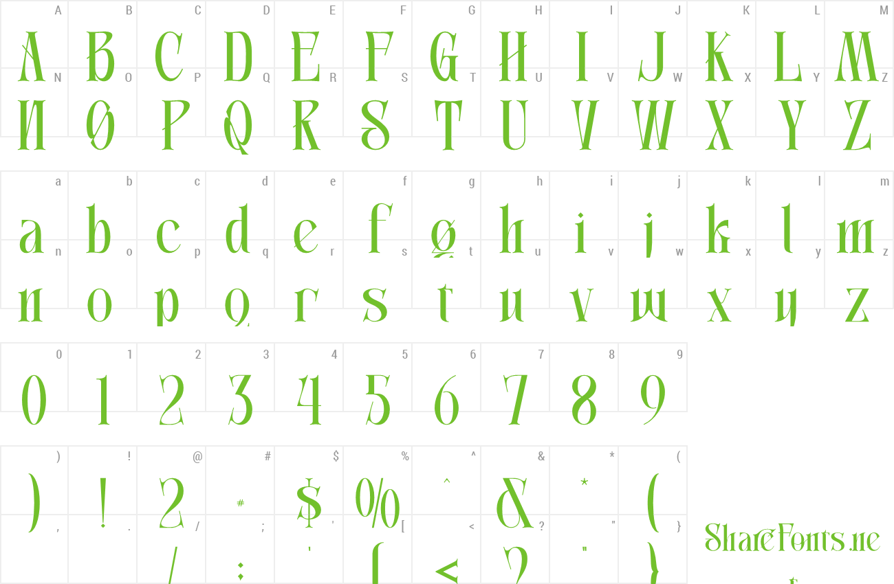 Font Christmas Fecsival preview