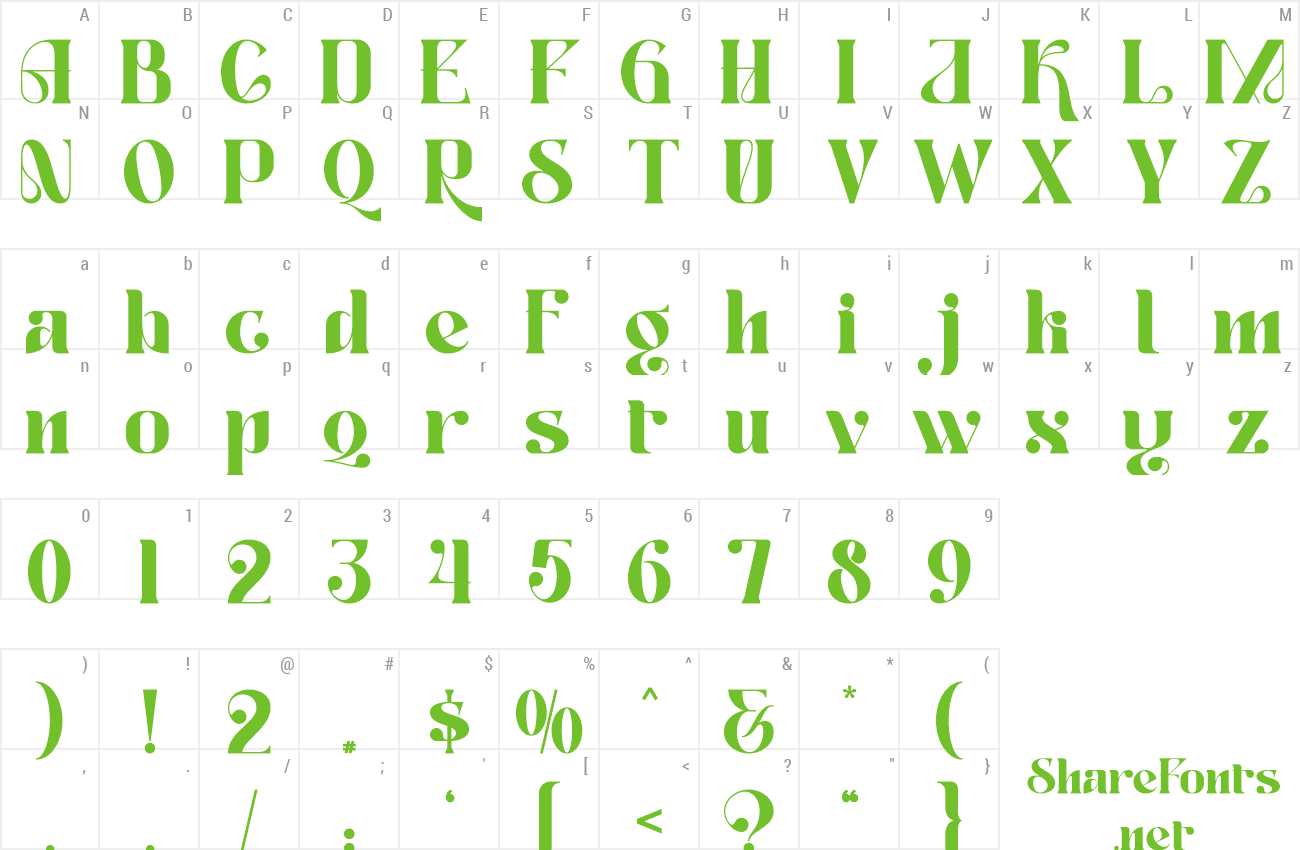 Font Christmas Frosty preview