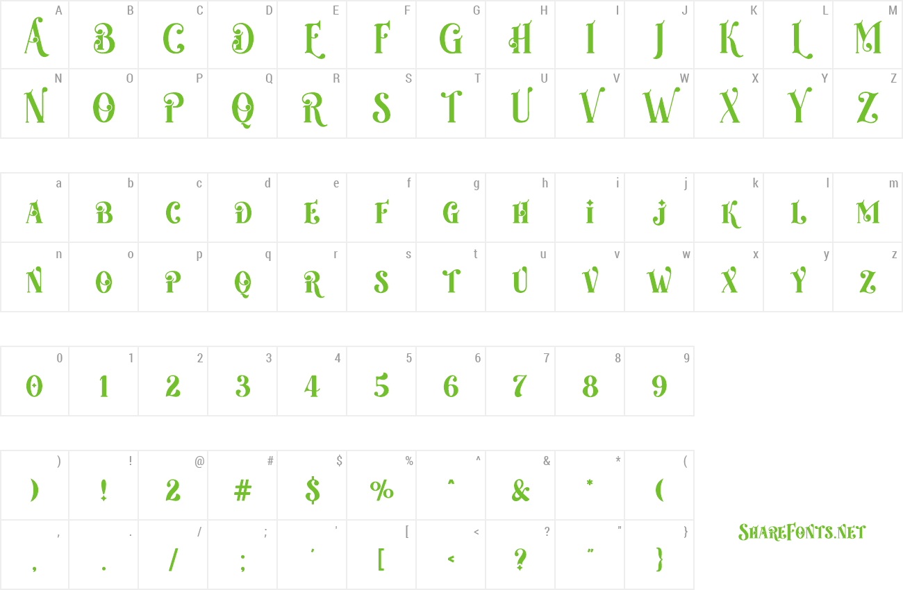 Font Christmas Moonday preview