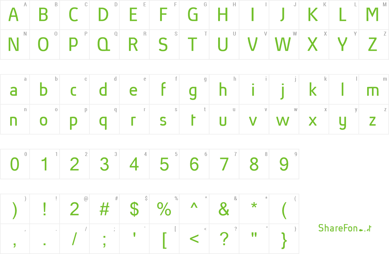 Font Countries of Europe preview