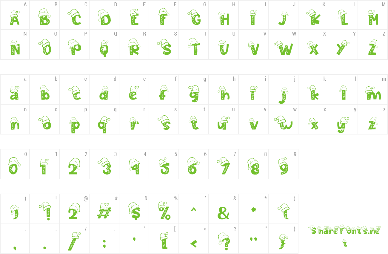 Font Frosty Faktur preview