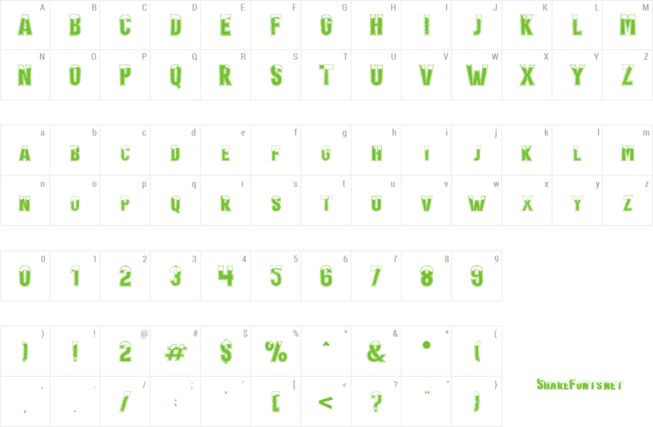 Font Holiday Harmony preview