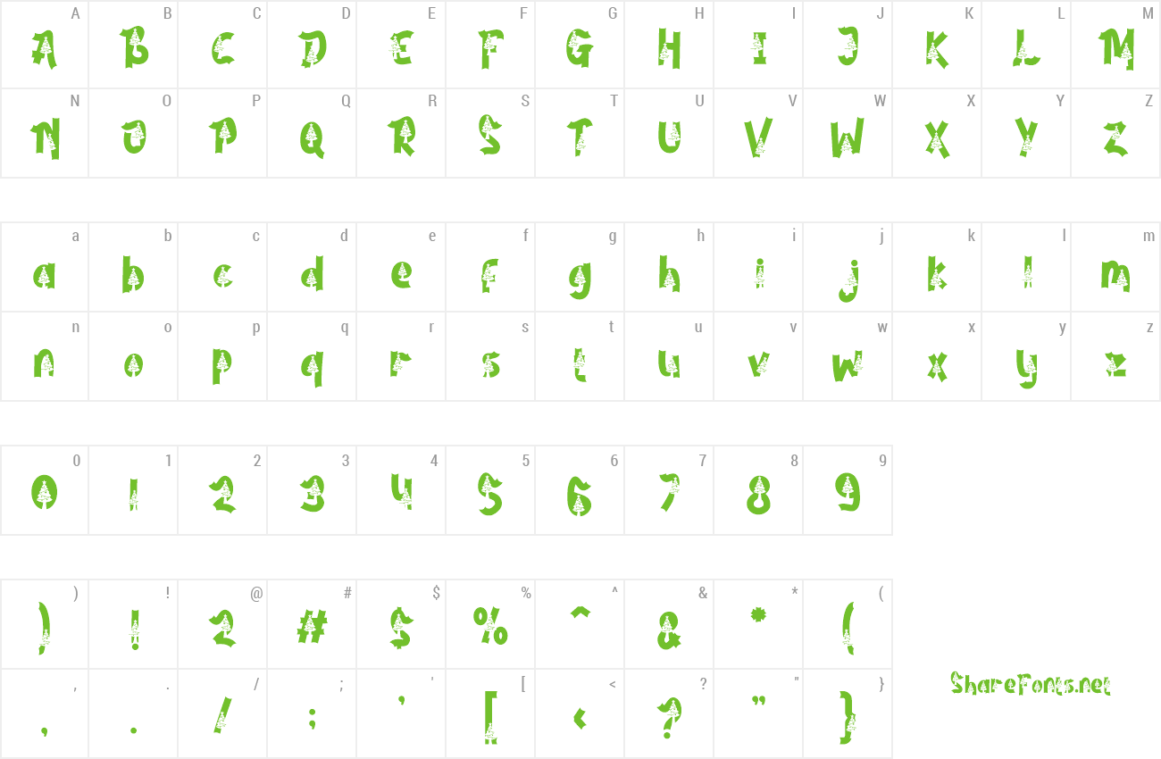 Font Modern Bauble Bliss preview