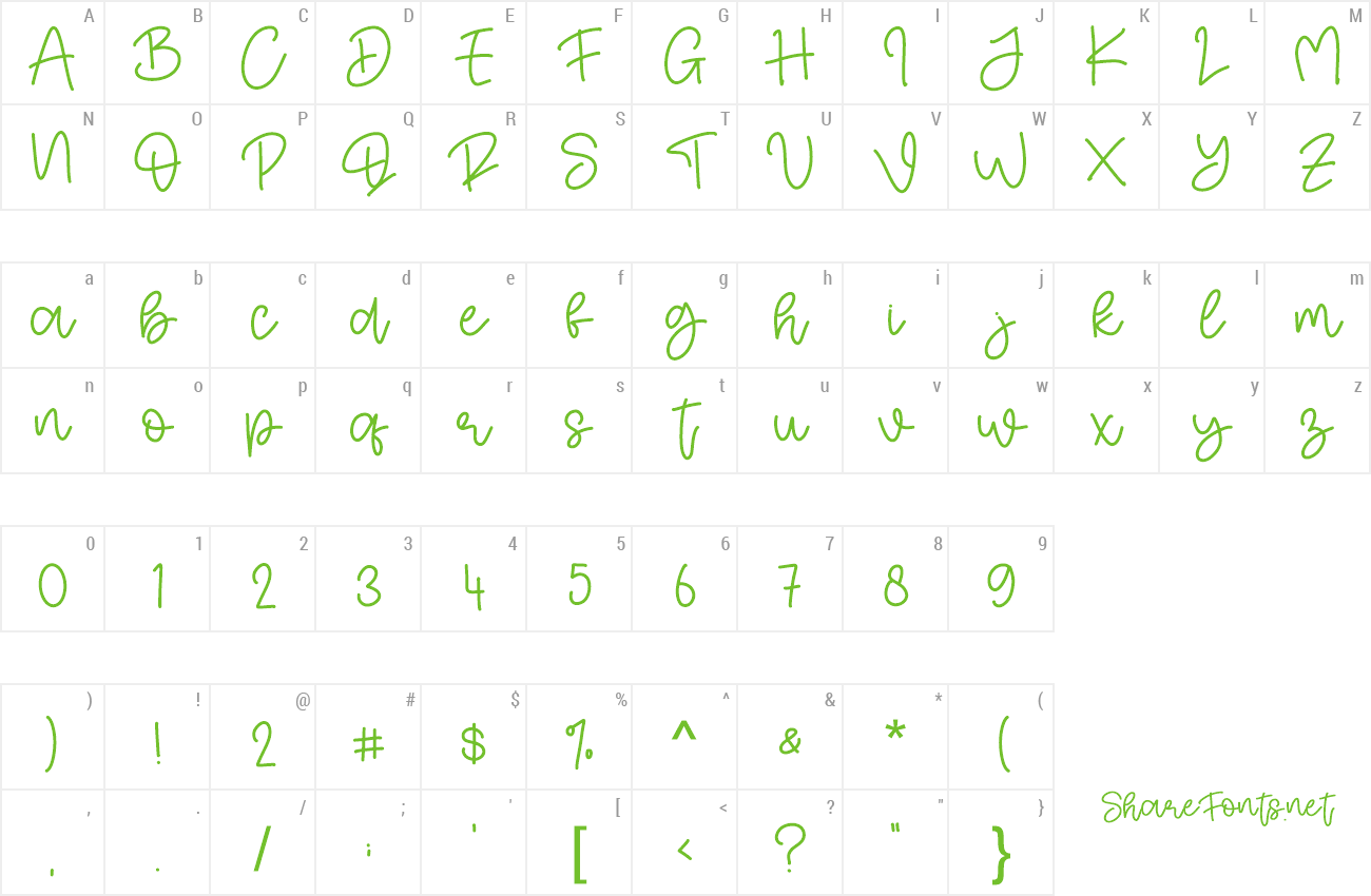 Font Christmas Plan preview