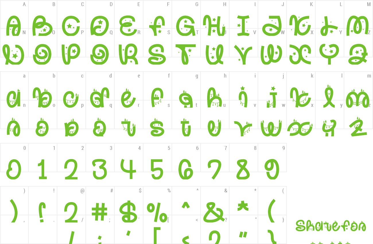 Font Listmax preview