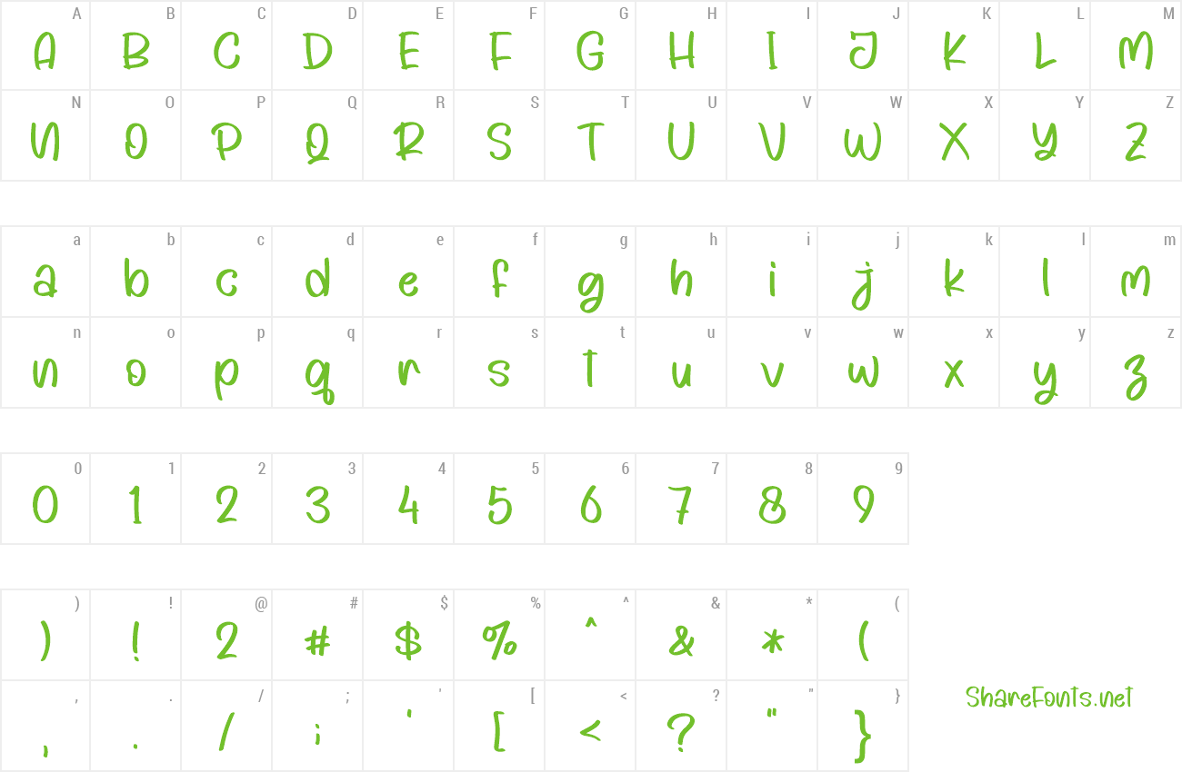 Font Playful Type preview