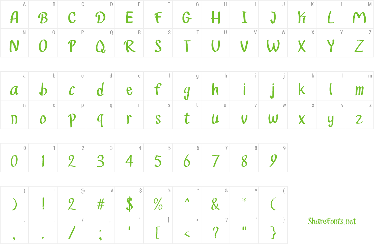 Font Rich Monster preview