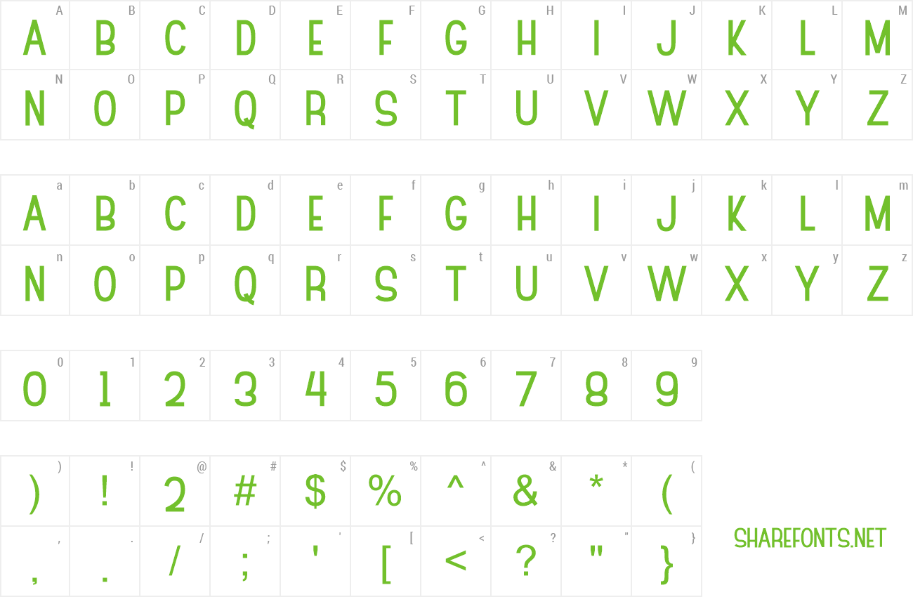 Font Skabelo preview