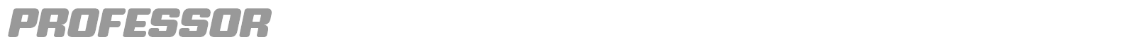 Professor font preview