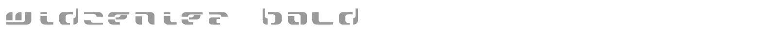 Widzeniea font preview