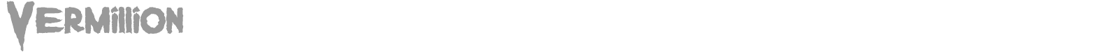 Vermillion font preview