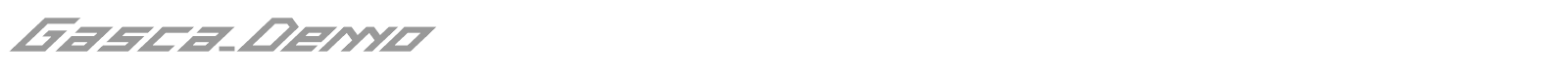 Gasca font preview