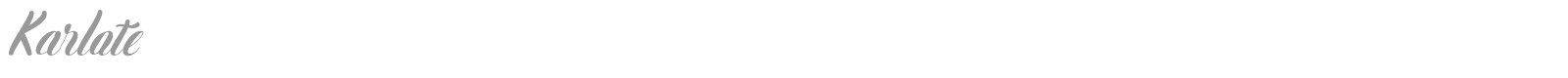 Karlote font preview