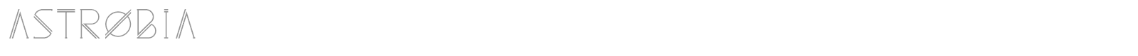 Astrobia font preview