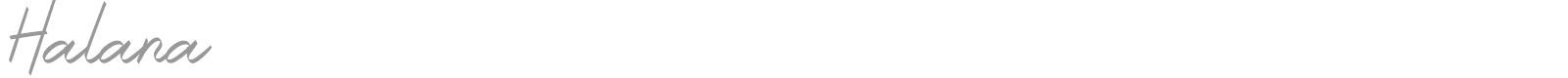 Halana font preview