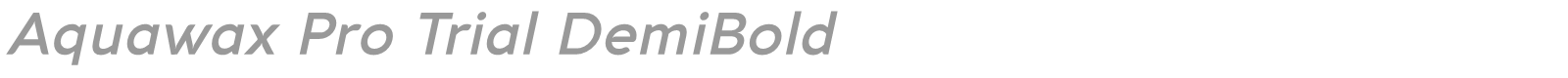 Aquawax Pro Pictograms font preview