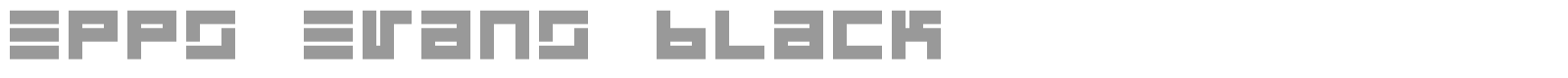 Eppy Evans font preview