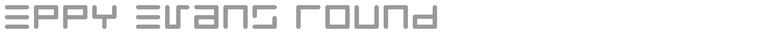 Eppy Evans font preview