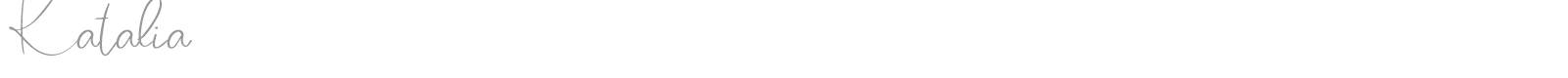 Katalia font preview