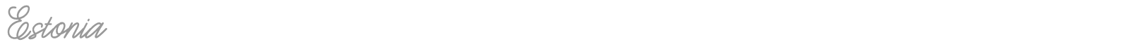 Estonia font preview