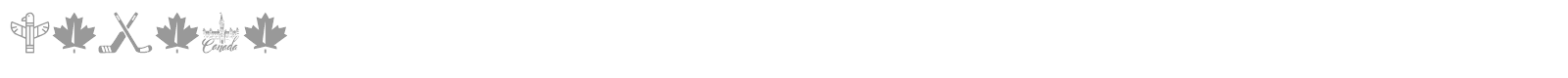 Canada font preview