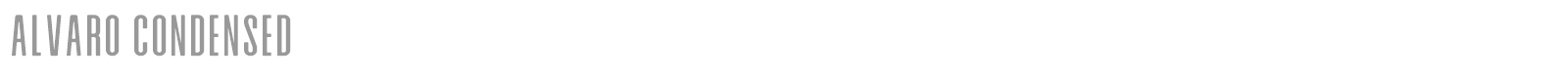 Alvaro font preview
