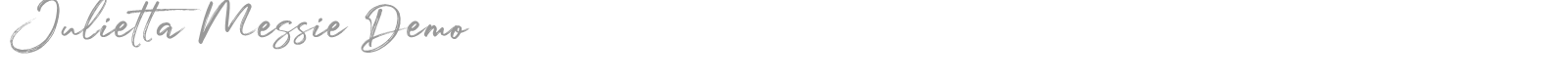 Julietta Messie font preview