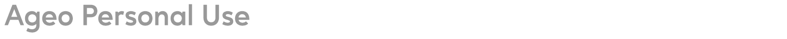 Ageo font preview