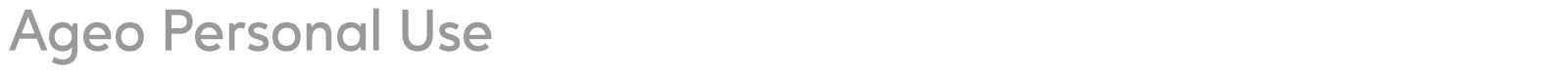 Ageo font preview